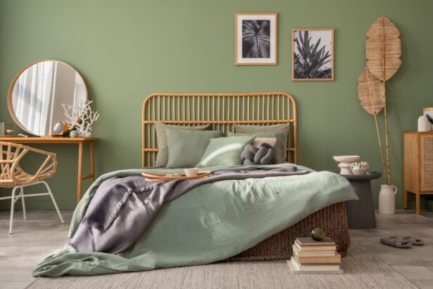 Stylish bedroom interior design